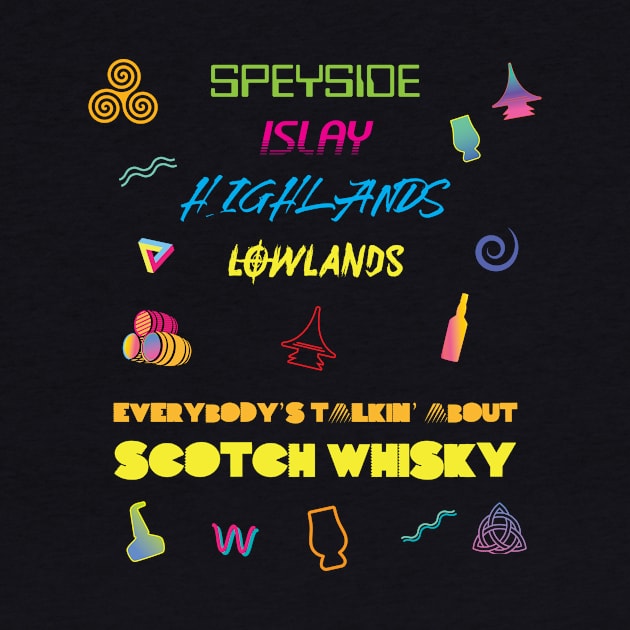 Everybody’s Talkin about Scotch Whisky by WhiskyLoverDesigns